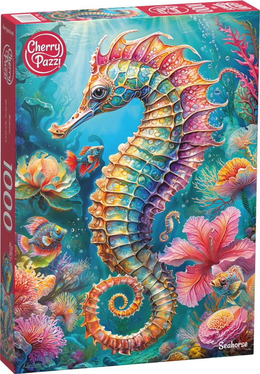 Puzzle hippocampe Cherrypazzi 1000 pièces