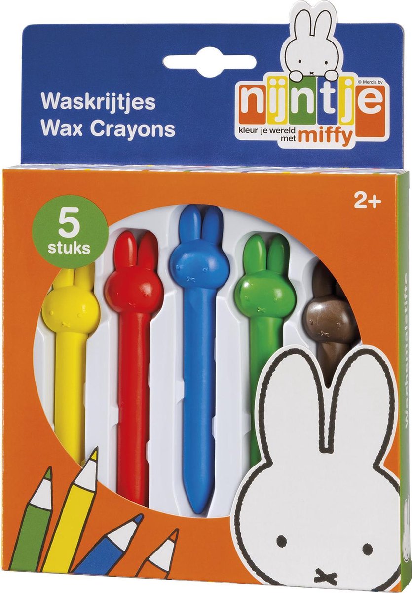 Miffy Wax Crayons, 5e.