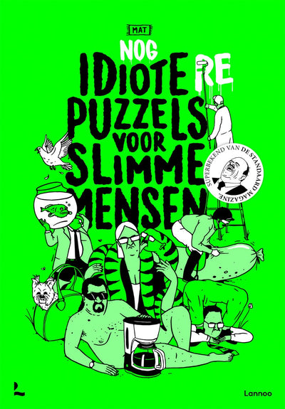 Tapis d'énigmes encore plus idiotes pour les gens intelligents - énigmes humoristiques et absurdes - livre de puzzles