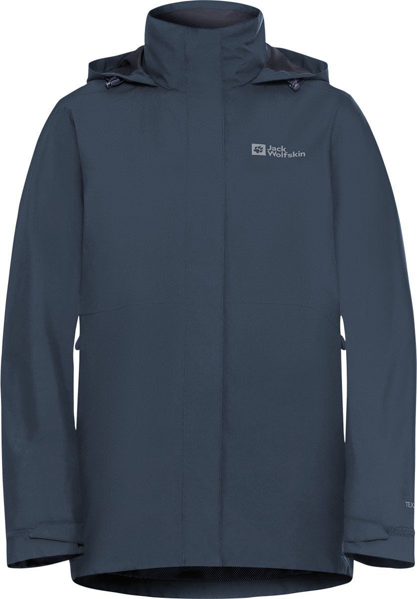Jack wolfskin rotwand 3in1 jkt w veste outdoor femme - ciel de minuit