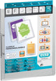 Classeur à anneaux personnalisable Elba polyvision transparent