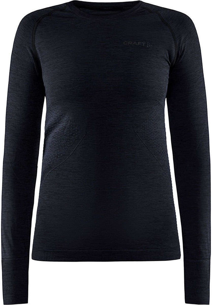 Chemise thermique femme Craft core dry active comfort ls w - noir