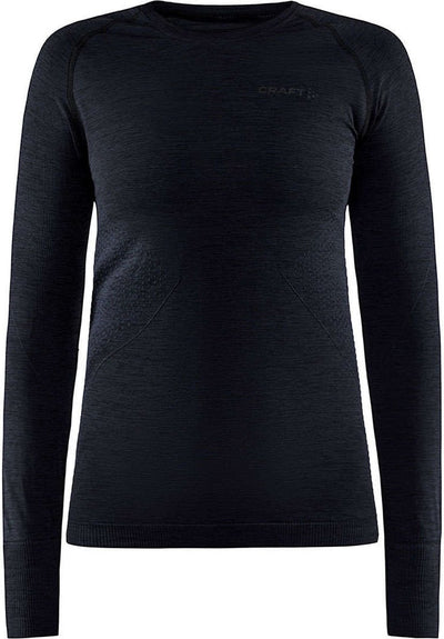 Chemise thermique femme Craft core dry active comfort ls w - noir