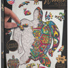 Creative Craft Group Wooden Jigsaw Puzzle Turtle, 130st.