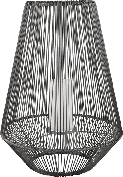 Rl vis ta lumière réalité mineros - lampe de table - gris - incl. 1x smd 0,2w - solaire - énergie solaire - sans fil - rechargeable - éclairage extérieur - ip44