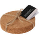 Round Cork Coaster, 6e.