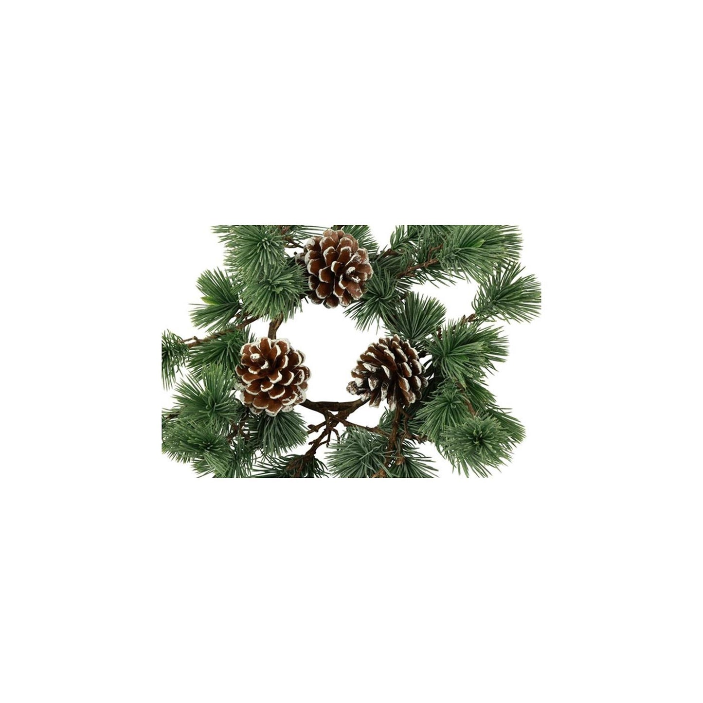 Champ de campagne couronne de champ de campagne pinus parviflora gris vert soie ø30,5x4cm