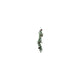 Guirlande de champ de campagne pinus parviflora gris vert soie 21,9x27,9x15,2cm