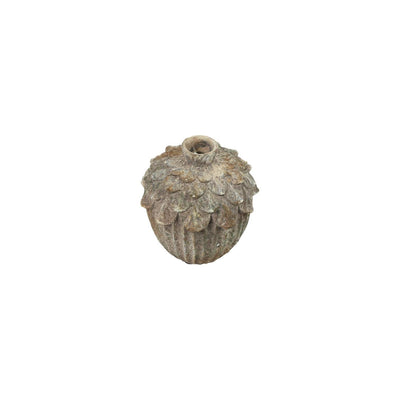 Country field country field vase felix faïence grise ø12x14cm