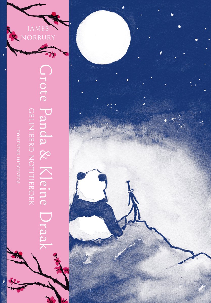 James Norbury grand panda petit dragon - carnet