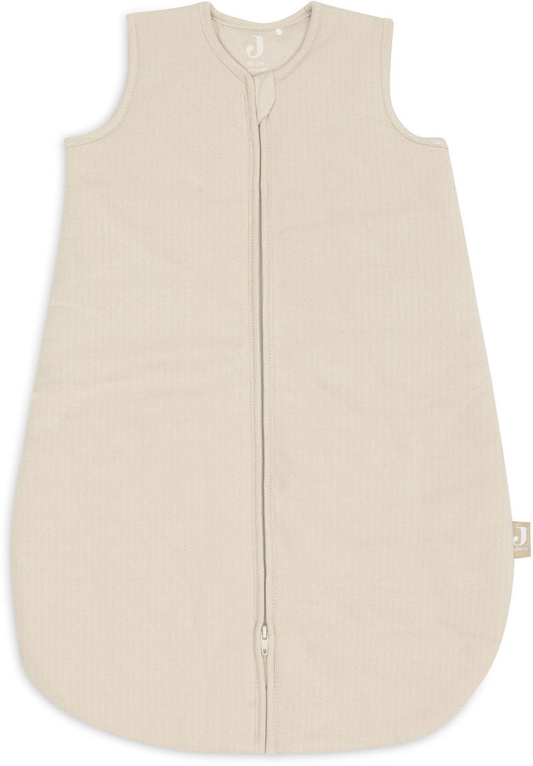 Jollein gigoteuse nouveau-né bébé sans manches 60cm - jersey - sable