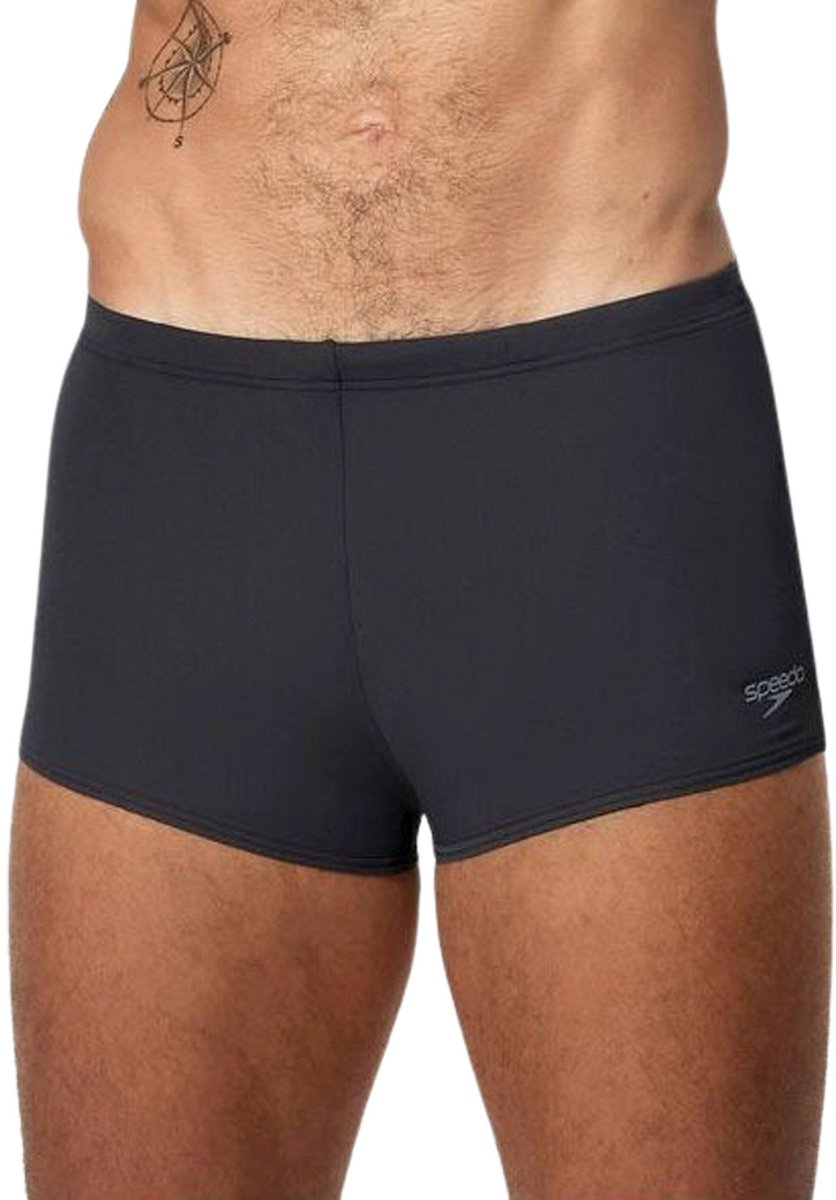 Speedo hyperboom aquashort maillot de bain sport homme noir gris
