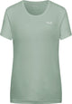 Jack wolfskin tech t w chemise d'extérieur pour femme-vert zinnia