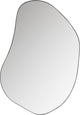 Miroir organique Woood Romee - métal - noir - 100x70x4