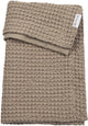 Couverture de berceau en coton gaufré Meyco - taupe - 75x100cm - 1,0 tog