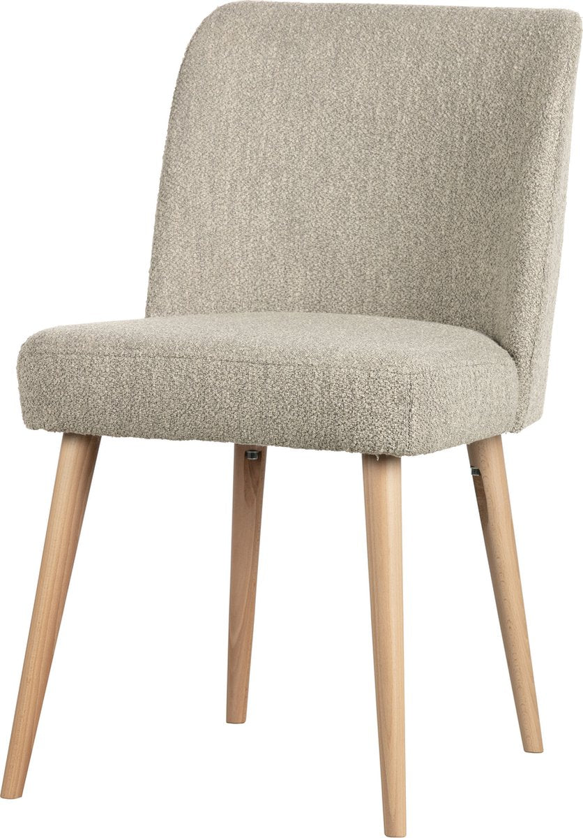 Chaise de salle à manger Vtwonen force - boucle - naturel - 81x47x58