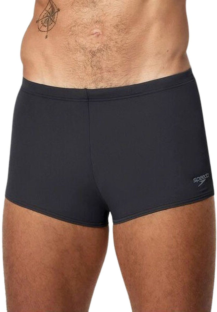 Speedo hyperboom aquashort maillot de bain sport homme noir gris
