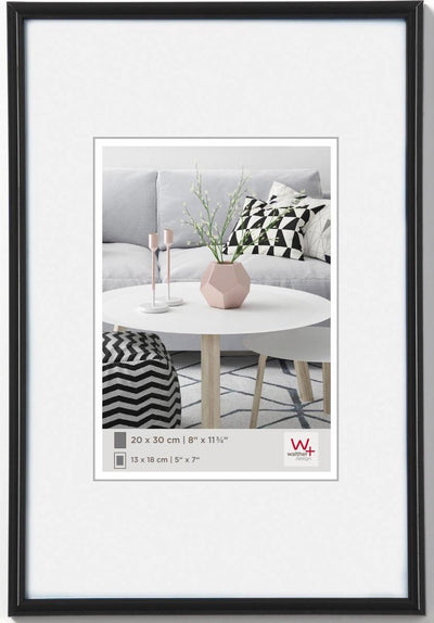 Walther Galeria - cadre en plastique - format photo 30x45 cm - noir