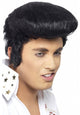 Vegaoo Elvis™ Perruque pour Adultes - Perruque de déguisement - Taille Unique