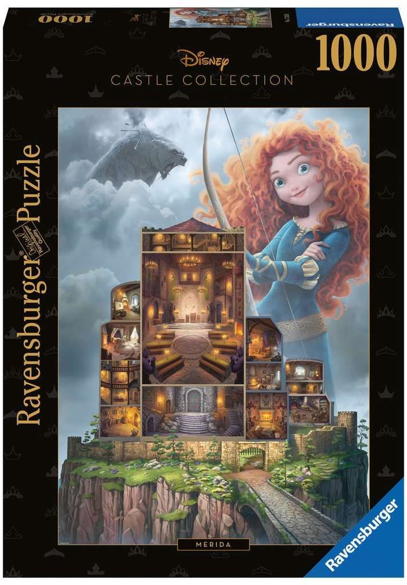 Ravensburger Jigsaw Puzzle Castles Merida, 1000st.