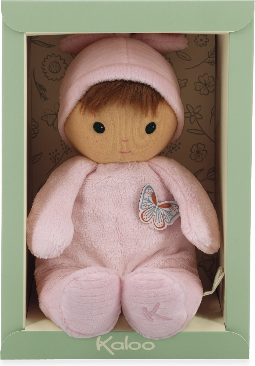 Kaloo tendre bébé - poupée - camélia - première poupée de bébé