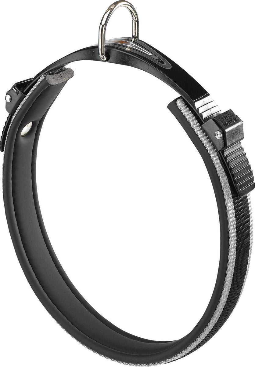 Ferplast collier pour chien ergocomfort 43 à 51 cm noir gris
