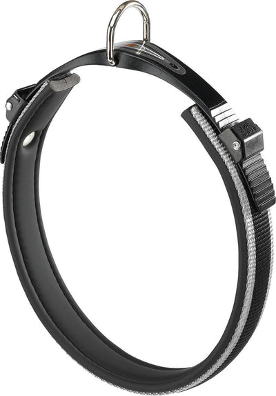 Ferplast collier pour chien ergocomfort 43 à 51 cm noir gris