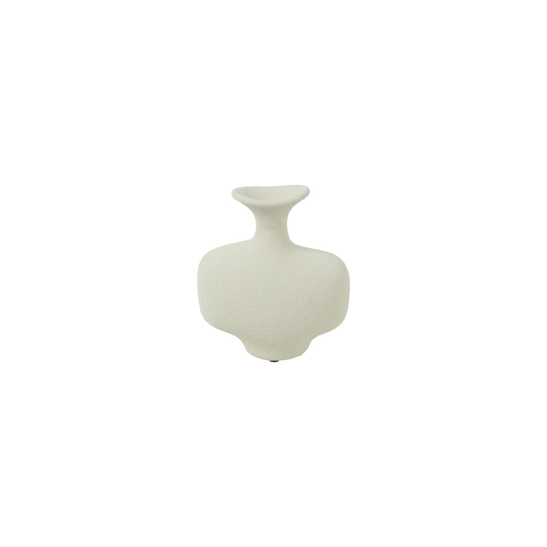 Country field vase country field tania crème faïence 18x12x20cm