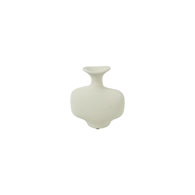 Country field vase country field tania crème faïence 18x12x20cm