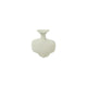 Country field vase country field tania crème faïence 18x12x20cm