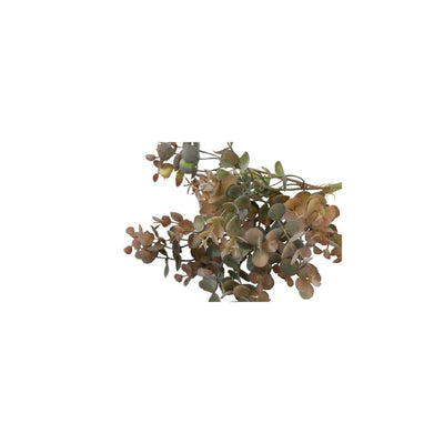 Country field countryfield bouchon de fleur artificielle eucalyptus soie marron clair ø15x33cm