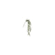Country field countryfield bouchon de fleur artificielle suspendu excelsa gris vert soie ø20x74cm