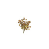 Country field countryfield bouchon de fleur artificielle acaena soie marron clair ø12x35cm