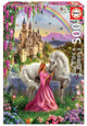Educa - puzzle - contes de fées et licorne - 500 pièces - puzzle