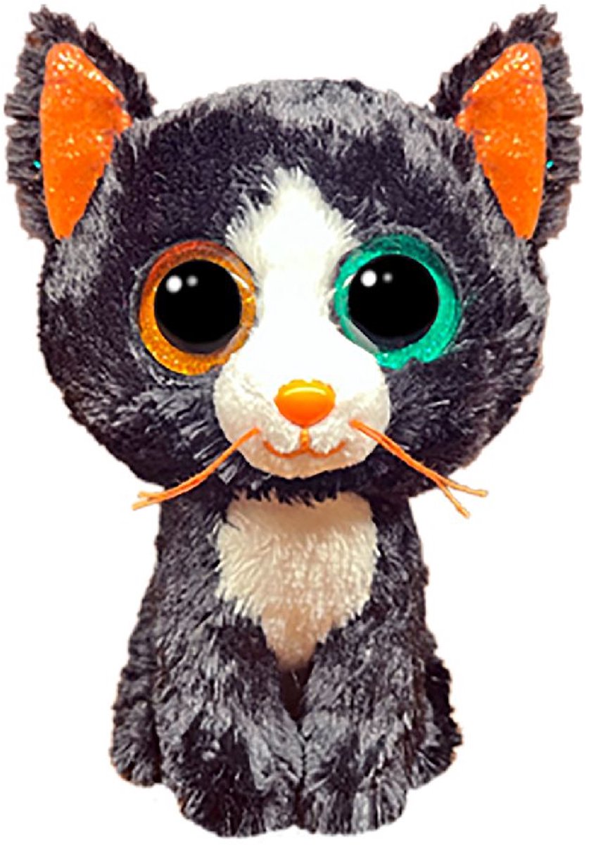 Ty beanie boo peluche chat luna 15 cm