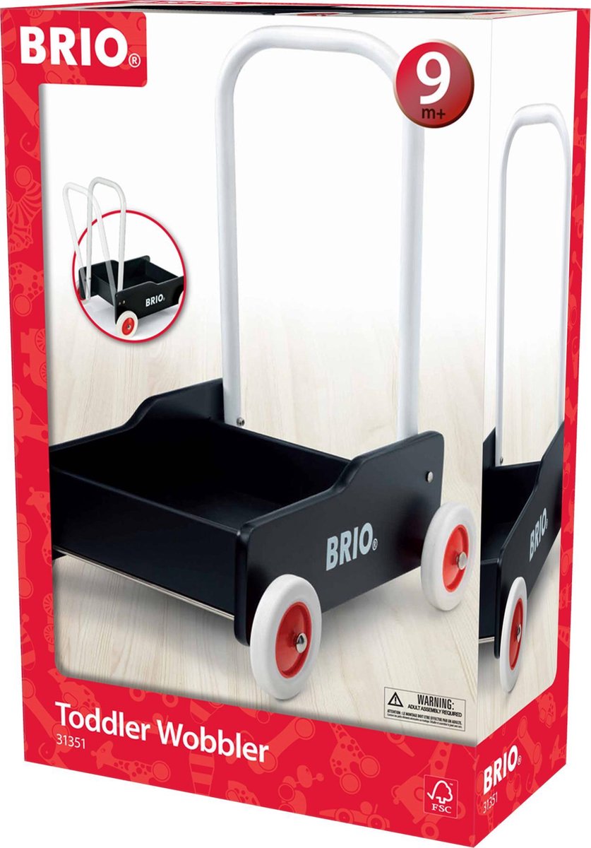 Déambulateur noir Brio - 31351