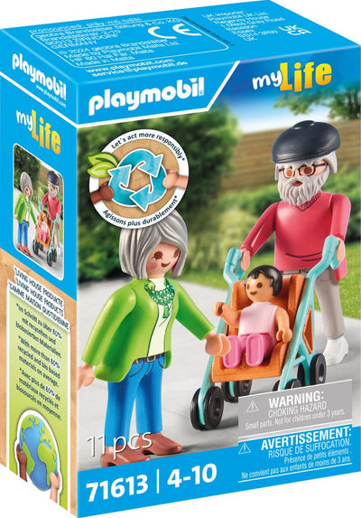 Playmobil 71613 Grands-parents avec bébé