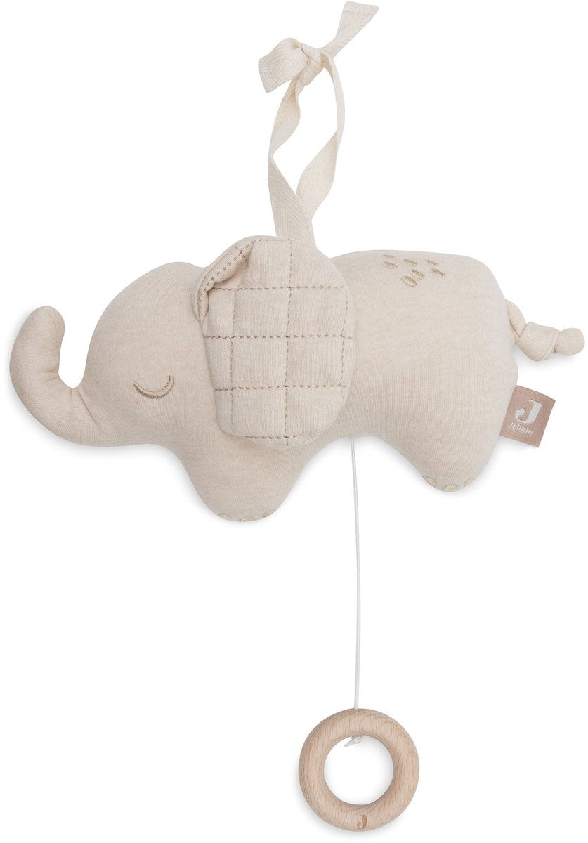 Pendentif musical Jollein - parc mobile bébé - contes d'éléphants