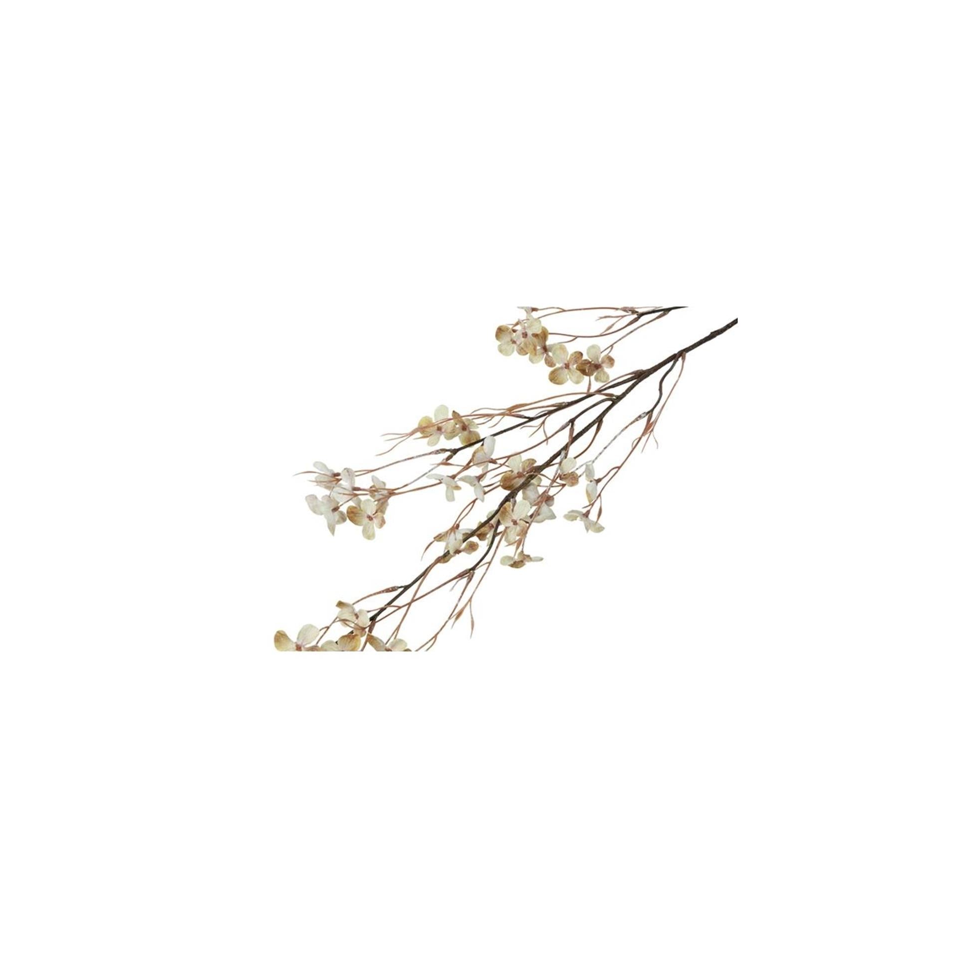 Country field countryfield fleur artificielle prunus avium soie crème h110cm