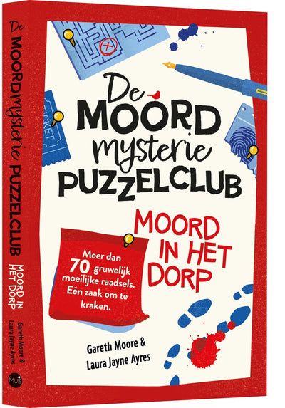 Editeur Kluitman le club de puzzle mystère du meurtre 1 : la mort dans le village