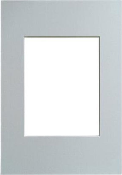 Walther pa051w passe-partout - taille du cadre 40x50 cm - taille de l'image 30x40 cm - blanc neige