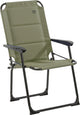 Chaise de camping Travellife Lago compacte vert mousse - rembourrage confortable - résistant à l'eau et aux UV - avec protection pliable