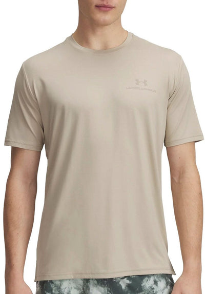 Under Armour Vanish Energy SS-BRN Chemise de sport pour homme - City Kaki - City Kaki