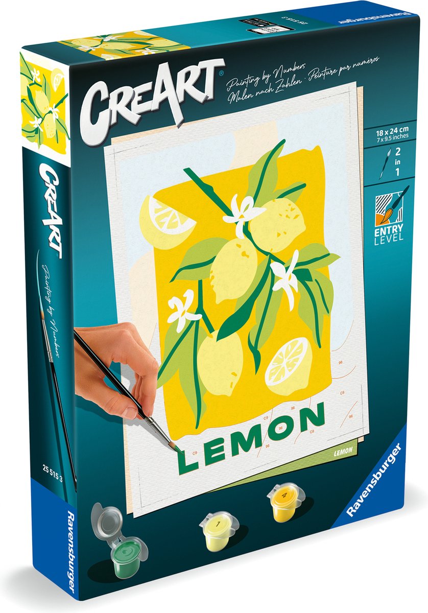 Ravensburger Creart peinture au numéro - citron vert