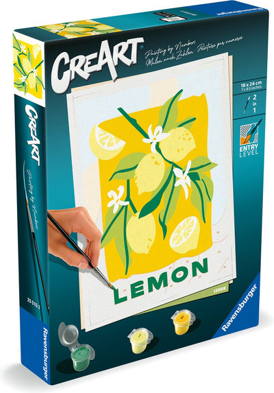 Ravensburger Creart peinture au numéro - citron vert