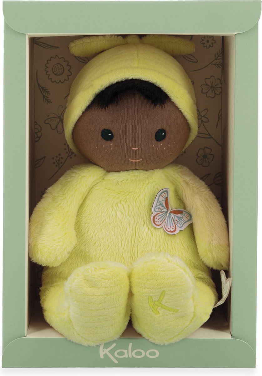 Kaloo tendre bébé - poupée - mimosa - première poupée de bébé