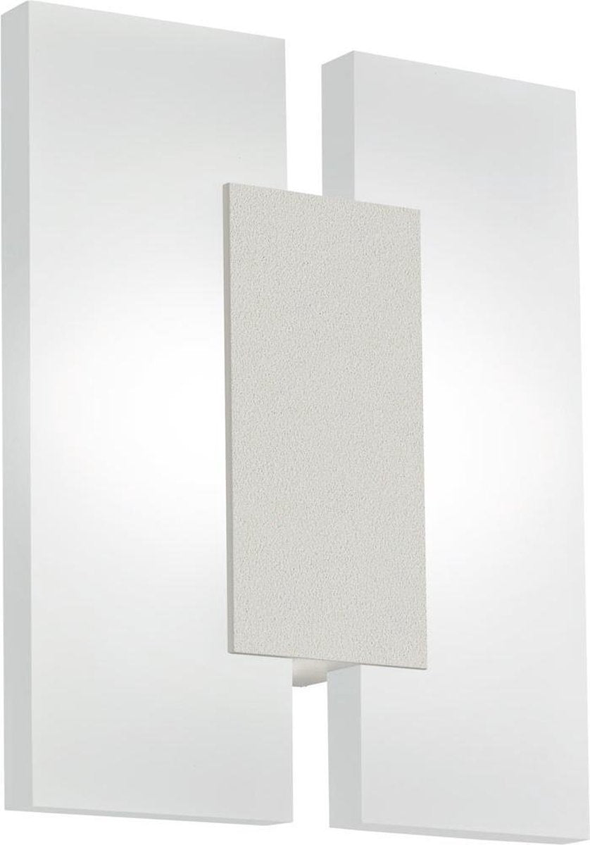 Eglo metrass 2 - applique plafonnier - 2 lumières - nickel mat - finition satinée