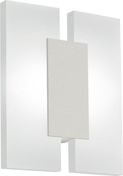 Eglo metrass 2 - applique plafonnier - 2 lumières - nickel mat - finition satinée