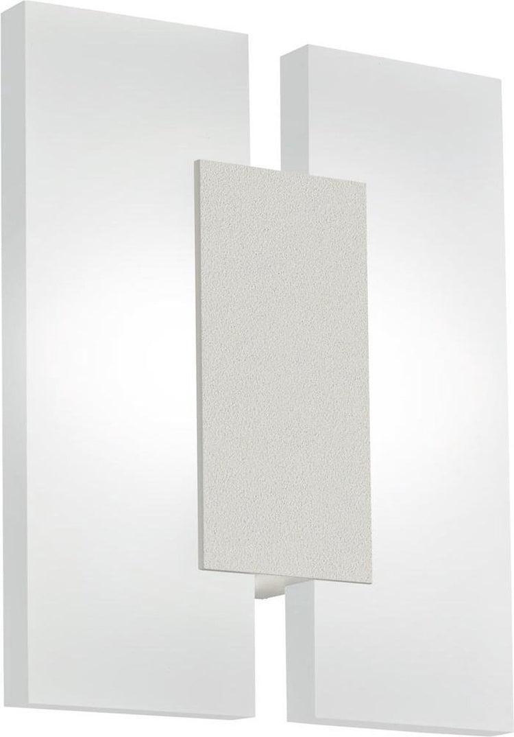 Eglo metrass 2 - applique plafonnier - 2 lumières - nickel mat - finition satinée