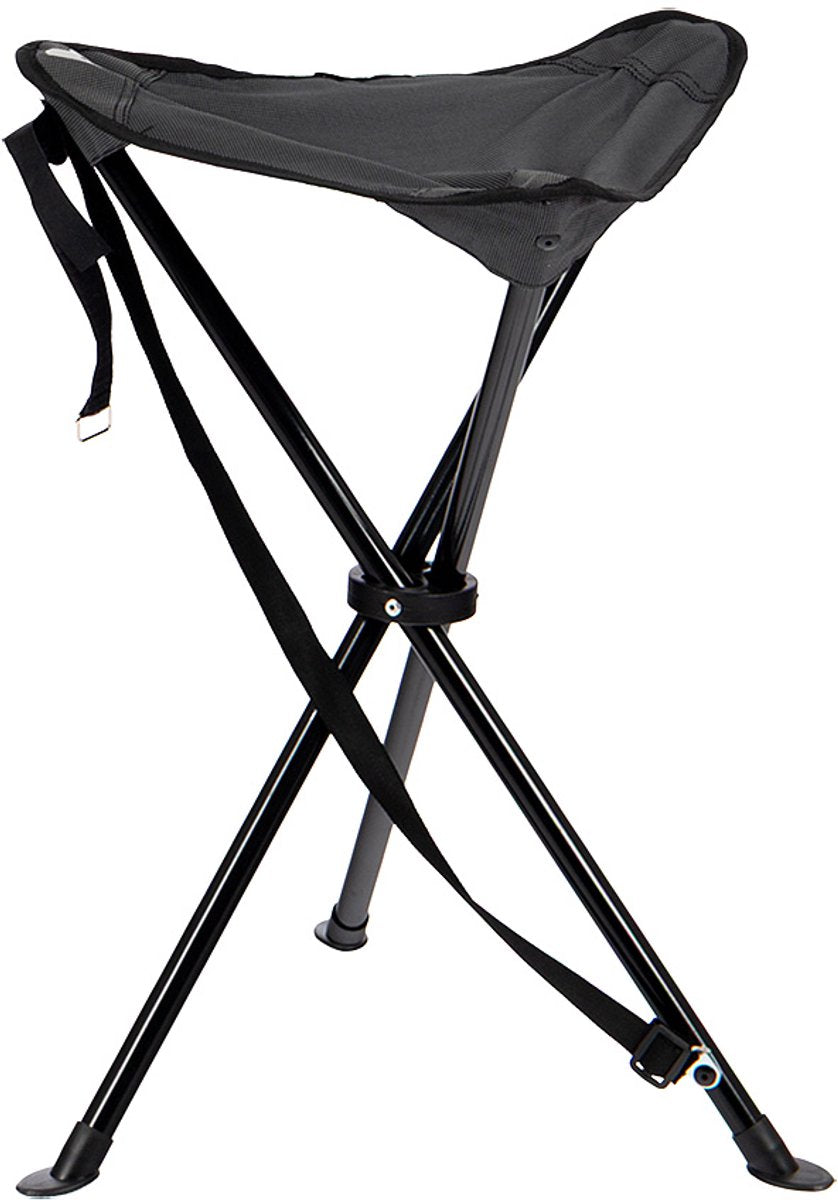 Bo-camp - tabouret 3 pieds - deluxe - anthracite - 55 cm